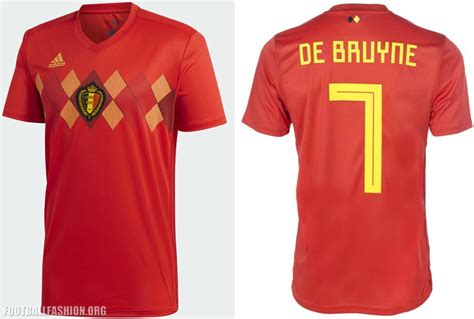 Belgium 2018 World Cup Adidas Home Kit 